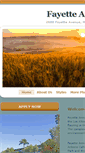 Mobile Screenshot of fayettearmsapartments.com